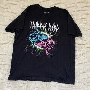 Trippie Redd neon t-shirt XL band music tee